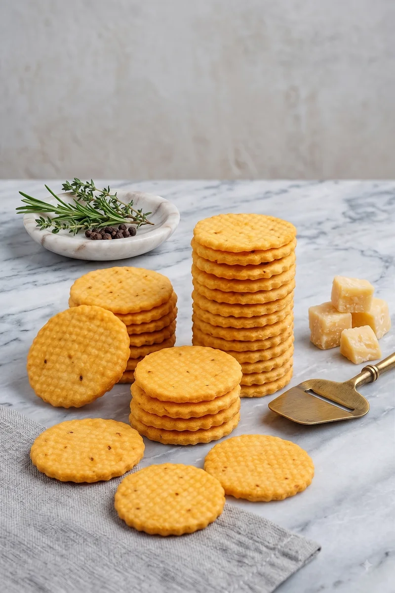 Herb and Cheese Crackers, Moi Doughssier